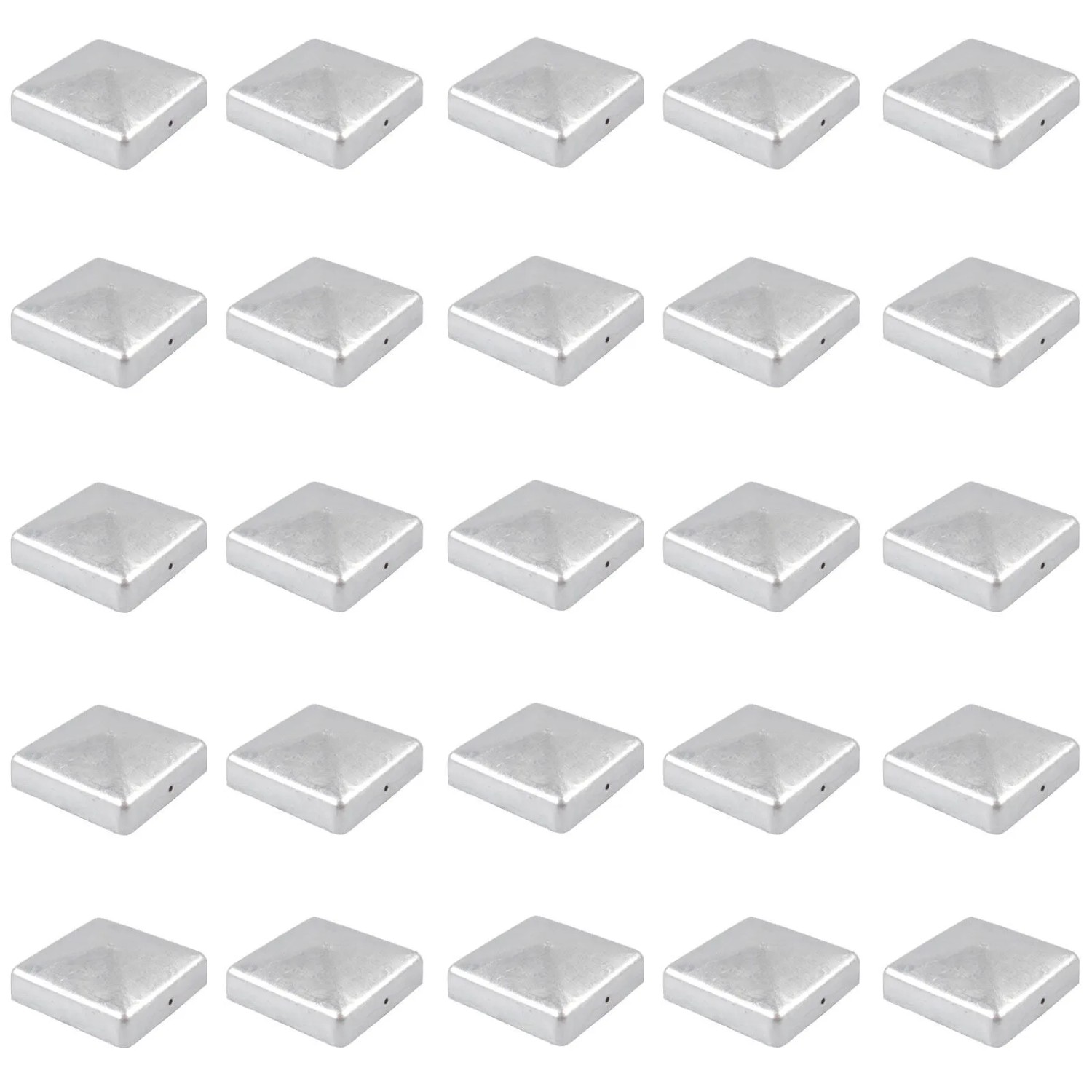 Holmwerk 25x Pfostenkappe Verzinkt 91mm Pyramide Abdeckkappe Für Pfosten 9x günstig online kaufen