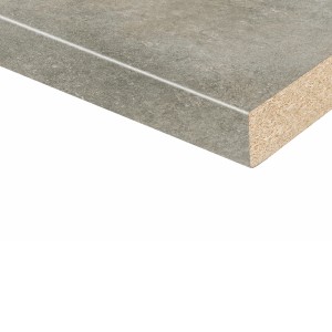 Kaindl Arbeitsplatte Marmor de Mazi, 2.8cm stark, mit abgerundeter Kante. Küchenarbeitsplatte in Steinoptik.