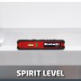 Einhell TC-LL 1 Lasernivelliergerät, rot/schwarz, mit integrierten Libellen und Punktlaser.