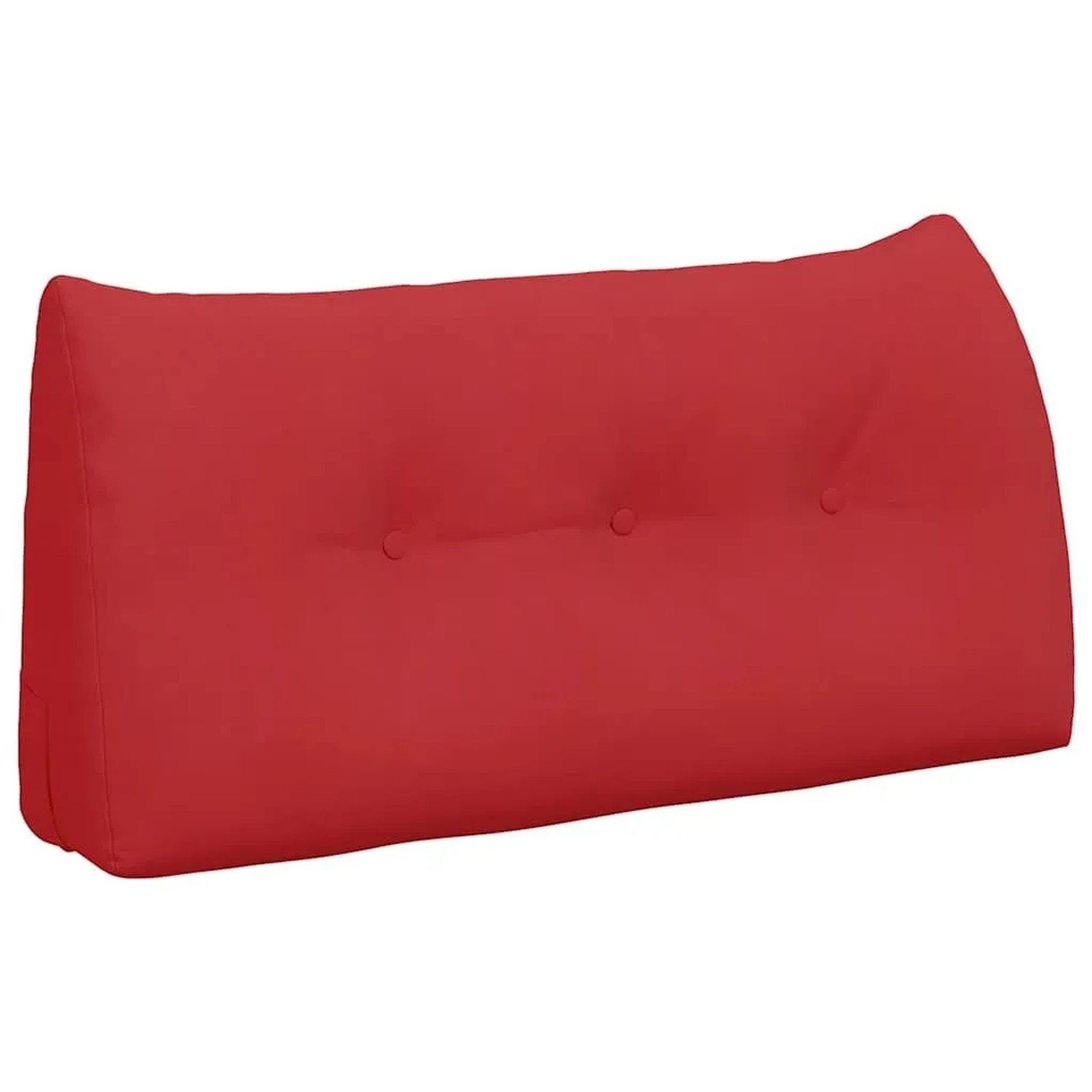 vidaXL Rückenkissen Rot 100 x 24 x 50 cm Stoff 42014453
