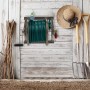 Relaxdays Schlauchtrommel Stahl Braun Wandmontage 36 cm x 55 cm x 50 cm 5 kg_2