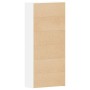 vidaXL Schuhschrank mit Regal Weiß 80 x 35,5 x 180 cm Holzwerkstoff 3333836_8