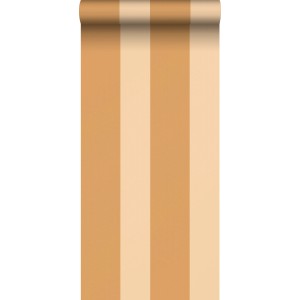 Sanders & Sanders Tapete Streifen Dunkelgelb und Gelb 53 cm x 10.05 m