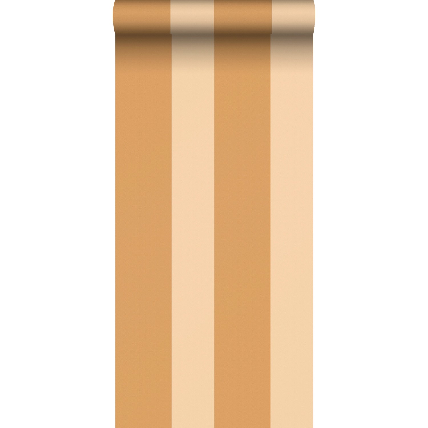 Sanders & Sanders Tapete Streifen Dunkelgelb und Gelb 53 cm x 10.05 m günstig online kaufen