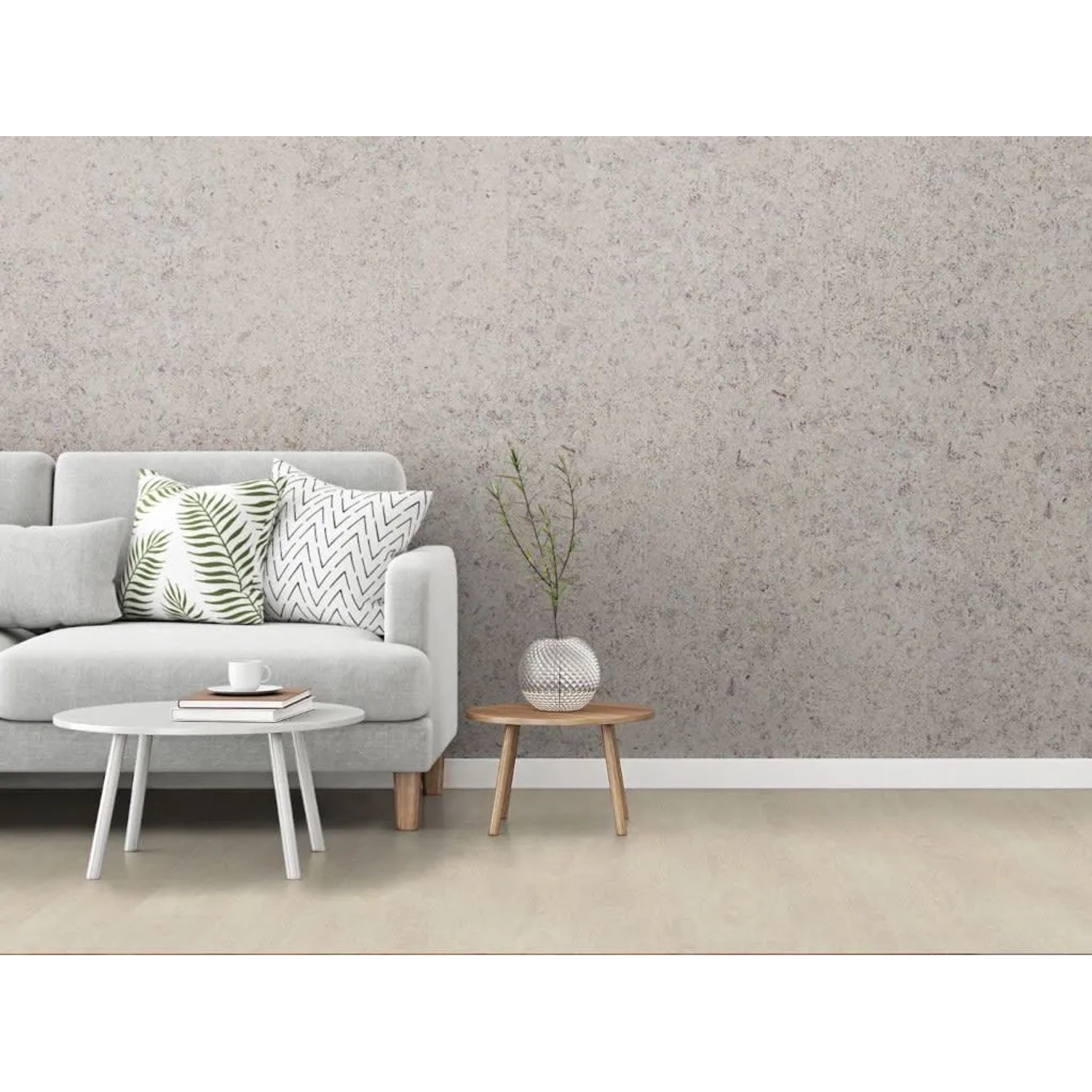 Granorte Kork Wandfliese MAT Quartz mit CORKGUARD-Oberfläche