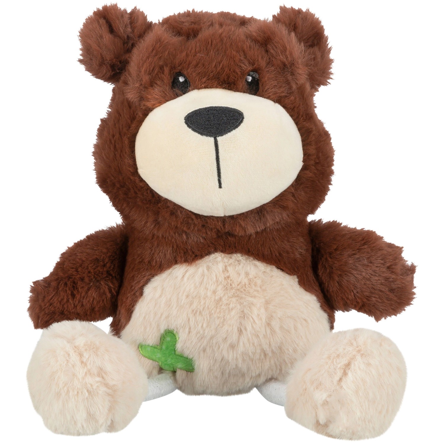 Jollypaw Hundespielzeug Bär mit Seil aus Plüsch 18 cm günstig online kaufen