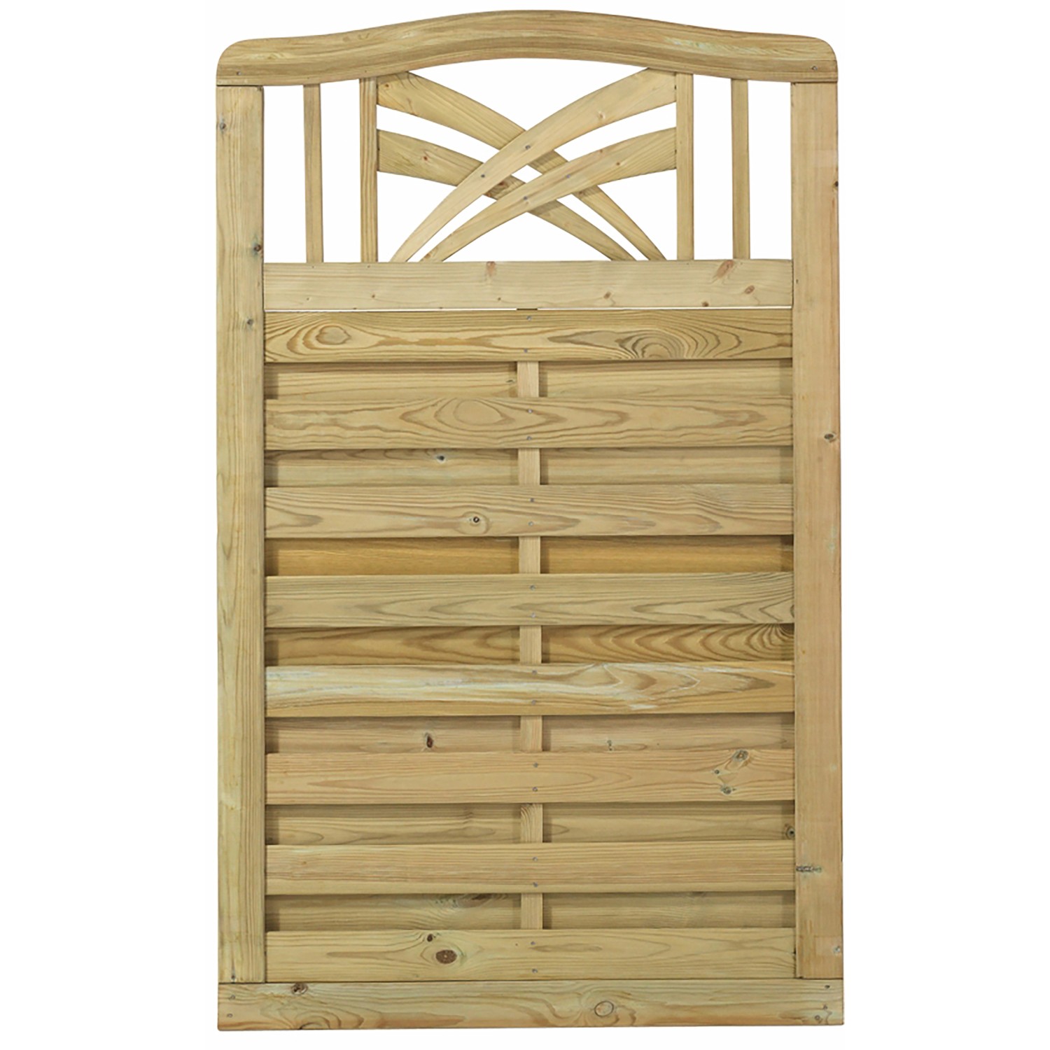Sichtschutzzaun Rondo Nadelholz druckimprägniert 90 cm x 142/146 cm günstig online kaufen