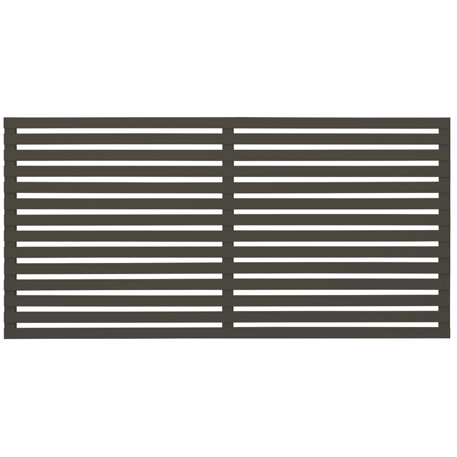 Vorgartenzaun Tokyo Nadelholz Umbragrau 180 cm x 90 cm günstig online kaufen