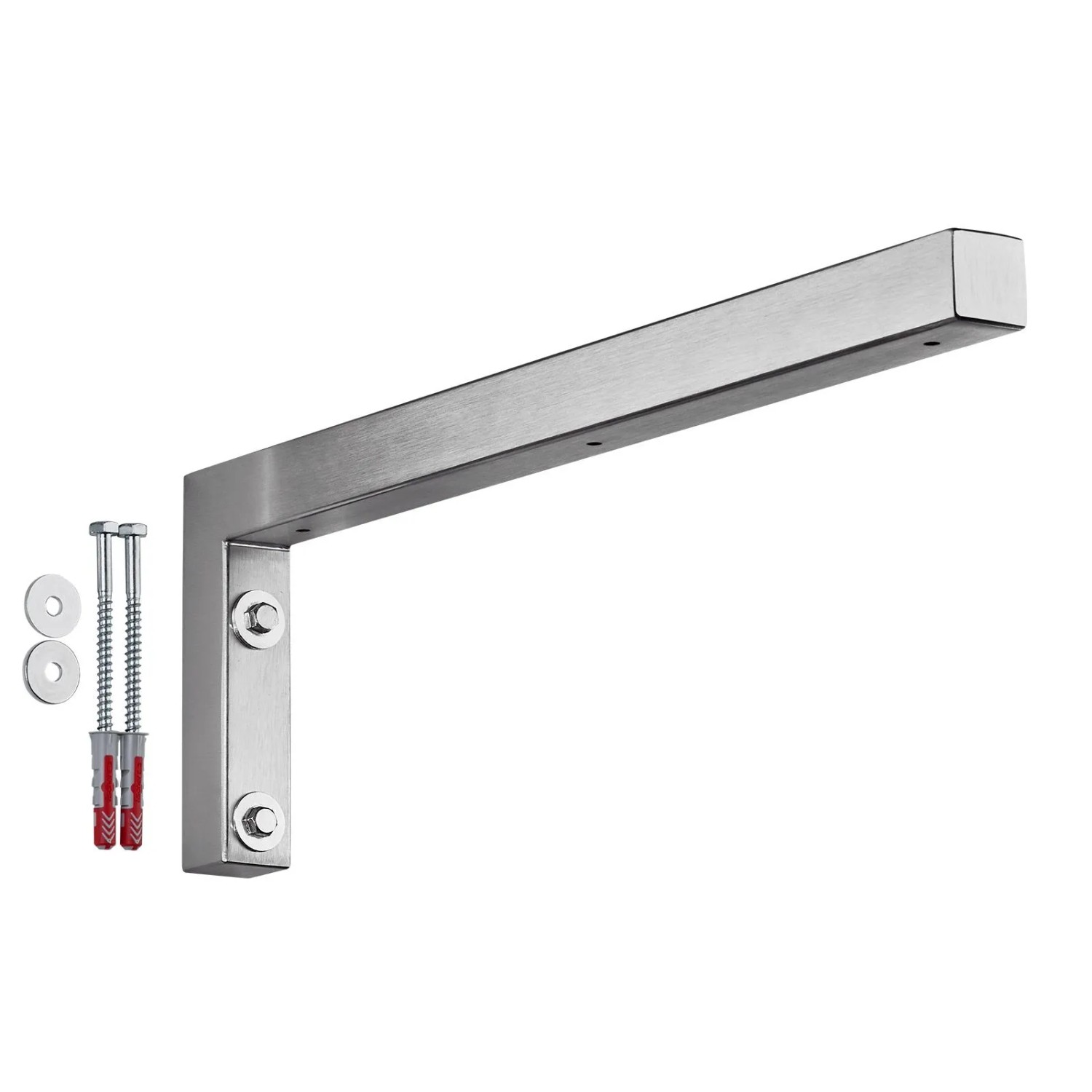 SOTECH Wandkonsole L-Winkel WK450 450 x 150 x 30 mm Edelstahl Gebürstet