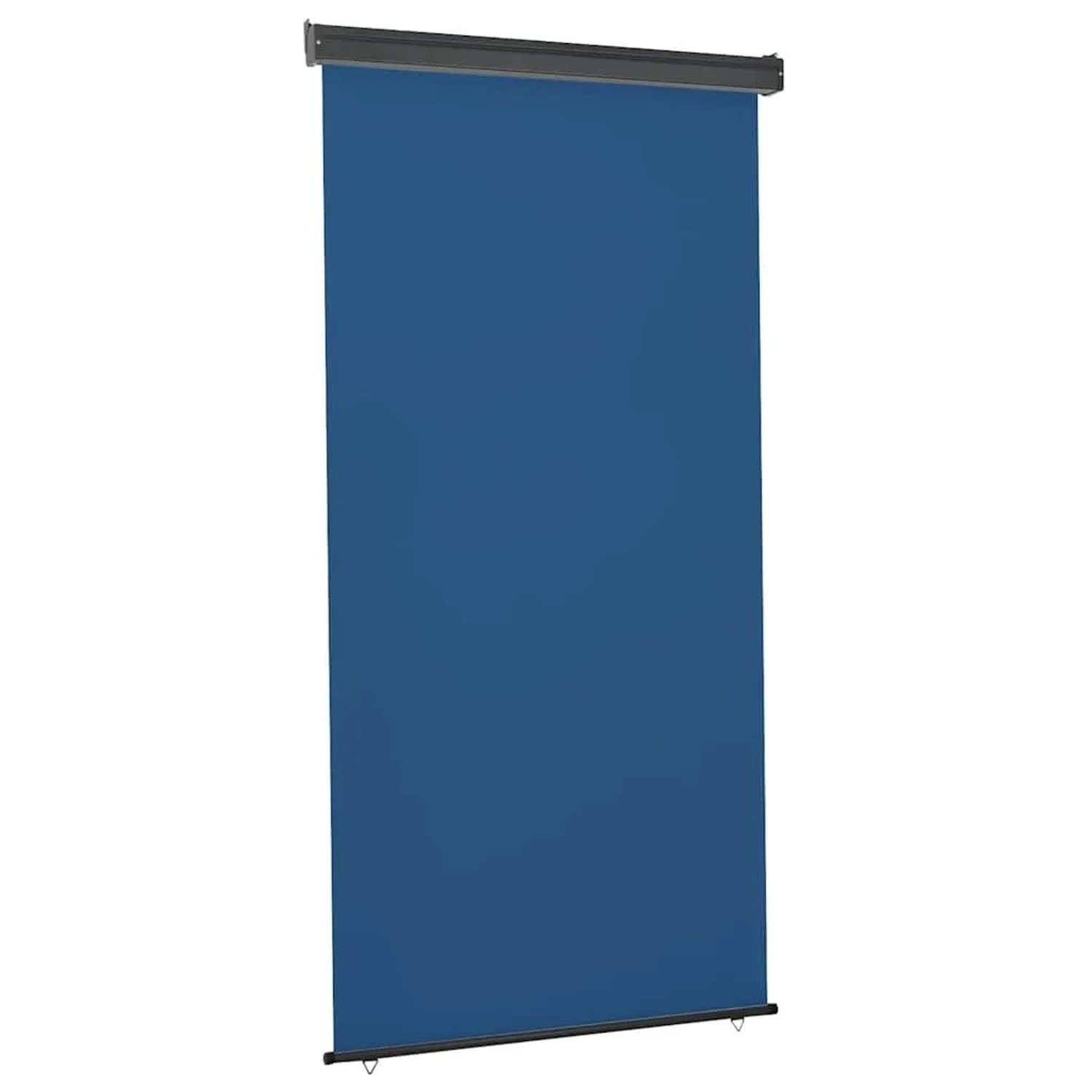 vidaXL Balkon-Seitenmarkise 125x250 cm Blau 48420