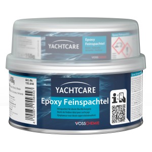 Yachtcare Epoxy Feinspachtel, 450g Dose, für Holz, Metall und Lack, ideal für Reparaturen.