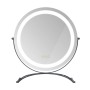Runder, dimmbarer Kosmetikspiegel mit Beleuchtung und 3 Farbtemperaturen, 40 cm.