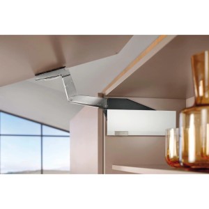 Blum Abdeckkappen-Set Aventos Hf Hs Hl top für Kraftspeicher Kunststoff Hellgrau