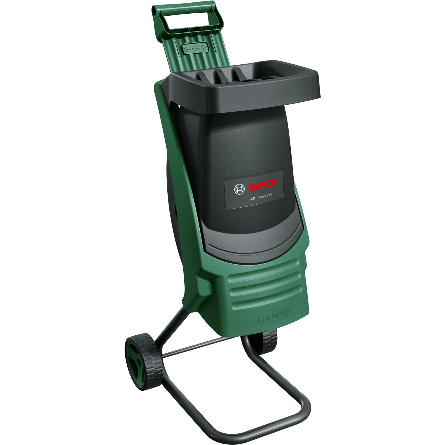 Bosch AXT Rapid 2200 Messerhäcksler: Elektro-Häcksler für Gartenabfälle und Äste bis 40mm.