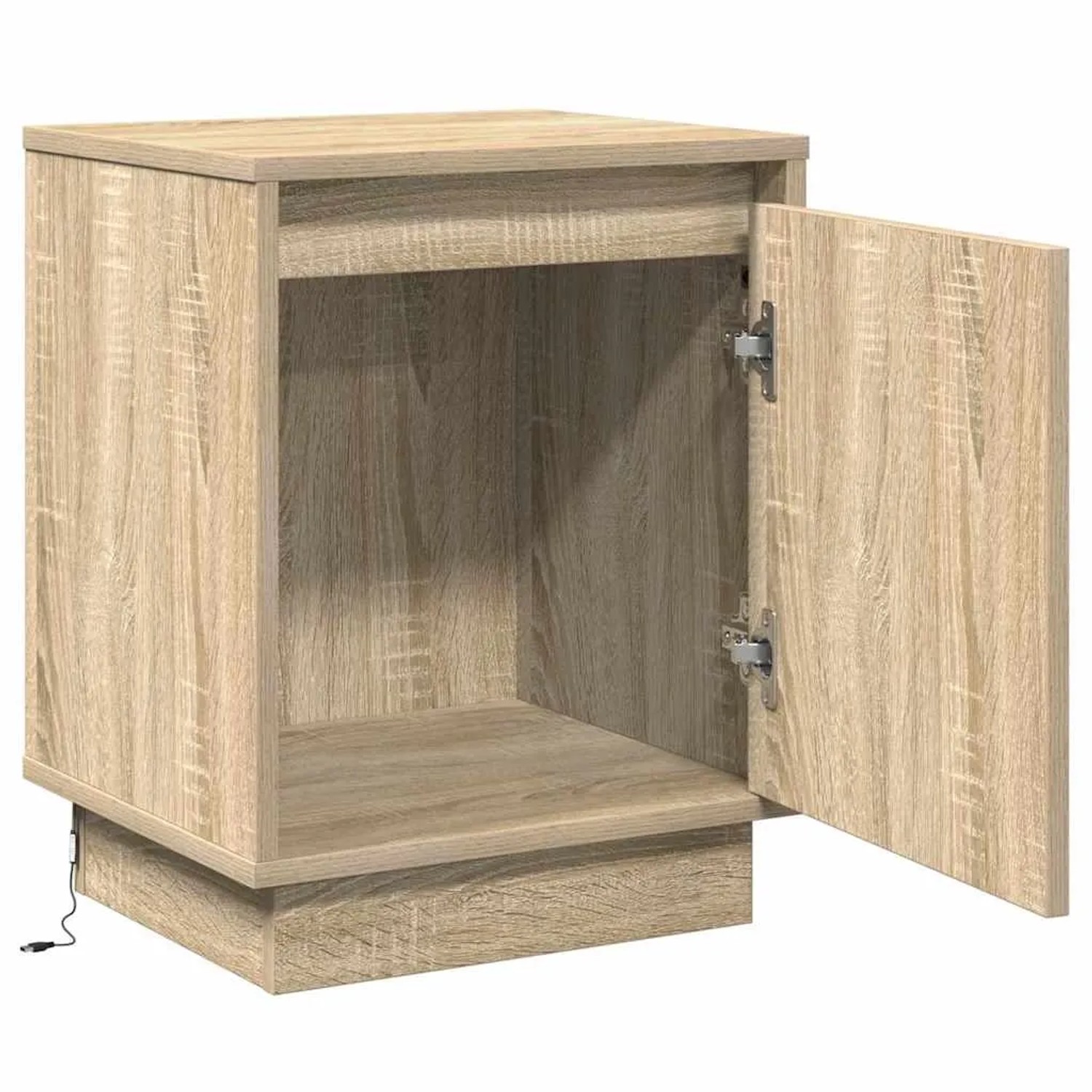 vidaXL Nachttisch 2 Stk Sonoma-Eiche 39 x 34,5 x 50 cm Holzwerkstoff 869599_6