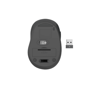 Hama Optische 6-Tasten-Funkmaus WM-400 Ergonomisch ohne Klickgeräusch Schwarz