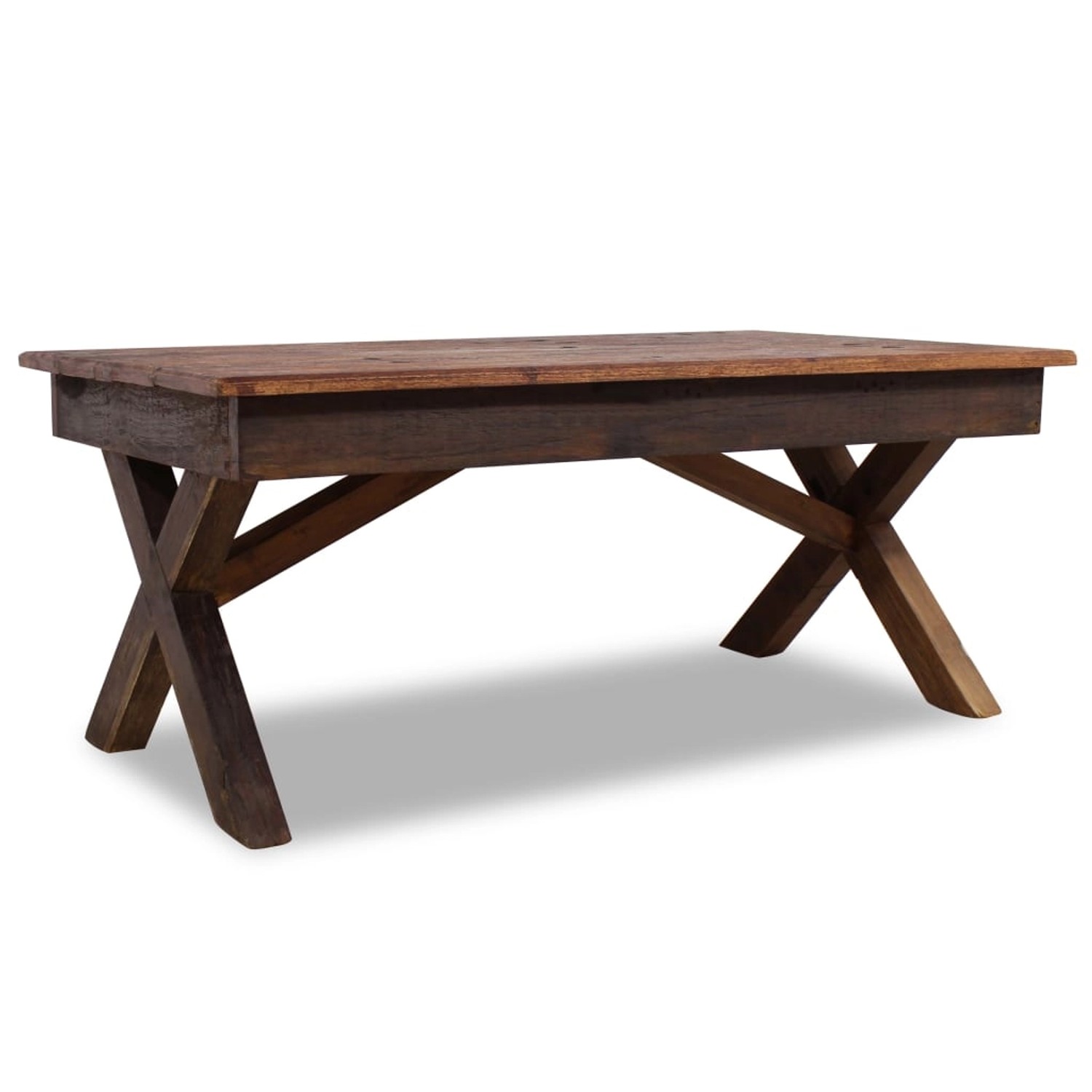 vidaXL Couchtisch Gemischtes Altholz 110x60x45 cm 244492
