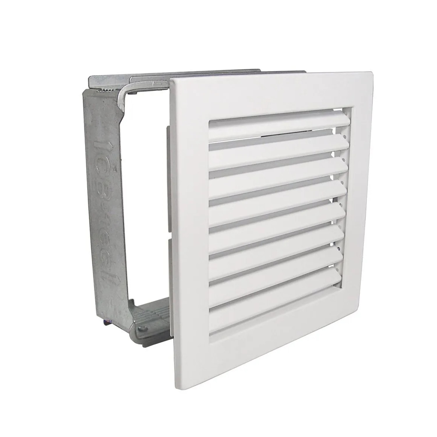 Häusler Kaltluftgitter KG 2020 W Lüftungsgitter Weiss 200 x 200mm Abluftgitter