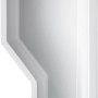 Weiße Raumsparwanne Cello, 150x75x55 cm, Typ B, für kleine Badezimmer.