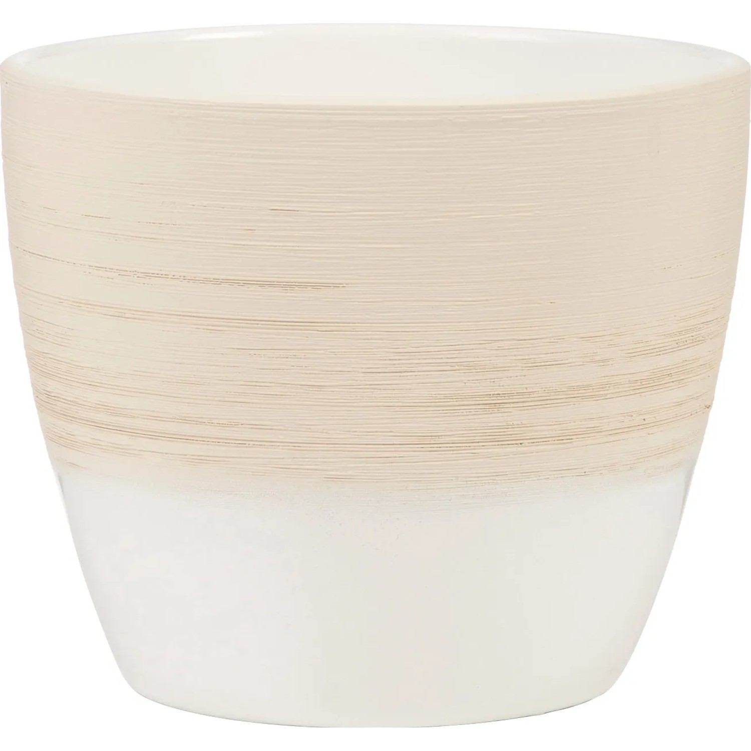 Scheurich Übertopf 950 Ø 16 cm Vanilla Cream