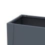 Westmann Vedura Metall-Hochbeet Anthrazit. Detail der robusten, pulverbeschichteten Stahlkonstruktion.