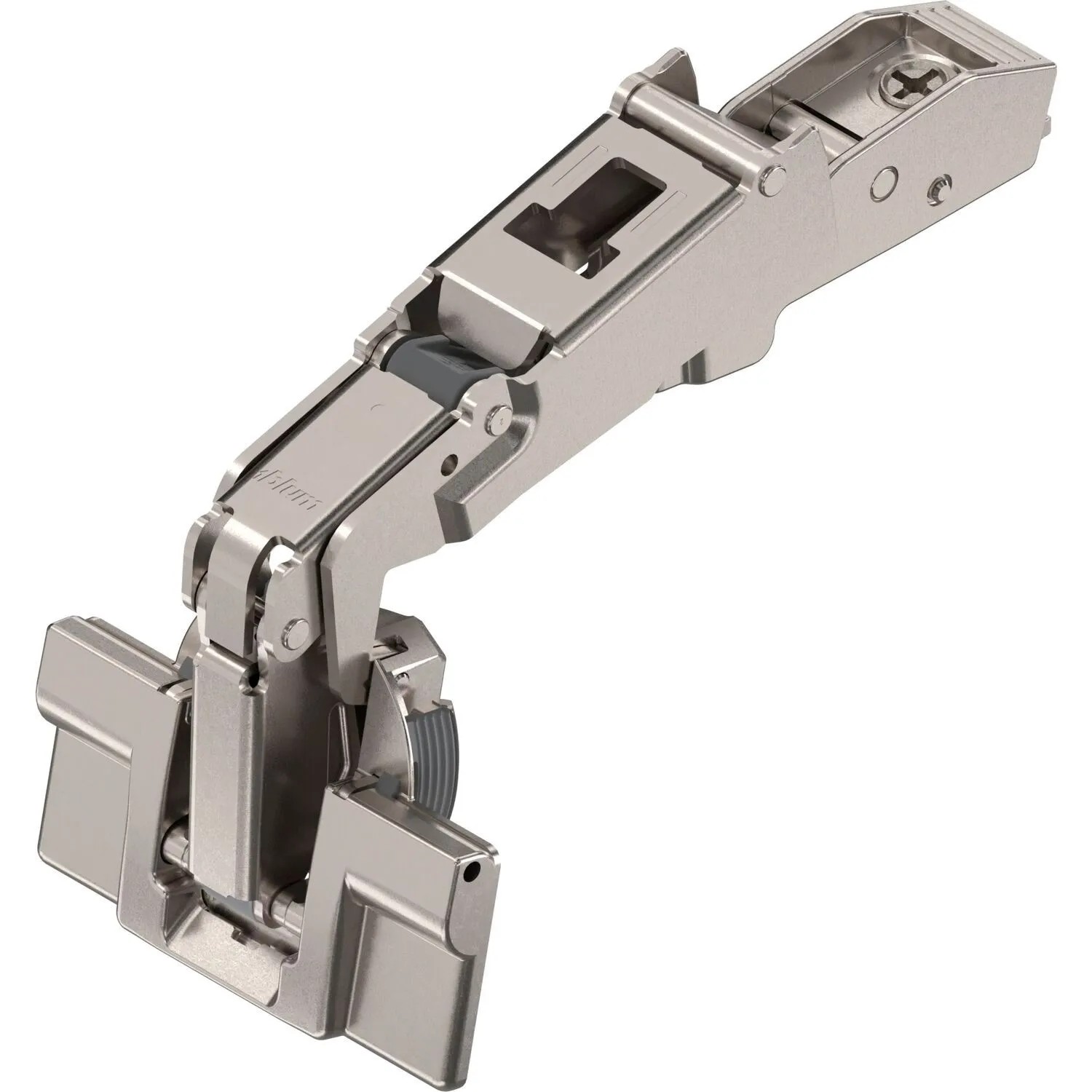 Blum Weitwinkelscharnier Clip Top 170 Grad Gerade mit Feder Vernickelt Inserta