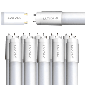 10er-Set LUXULA LED T8 Röhren, 150cm, Kaltweiß, mit Starterbrücke für Leuchtstofflampen.