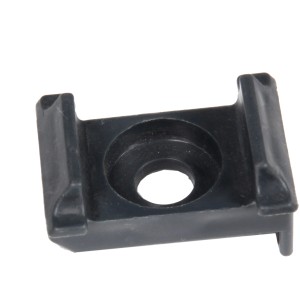 Floraworld Kunststoff-Auflagebock, anthrazit, für Zaunbau & Sichtschutz.