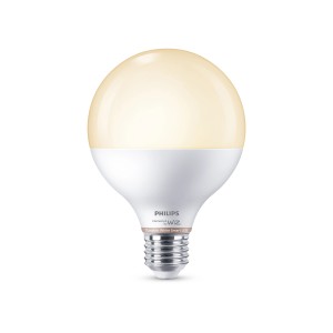 Philips Smart LED-Leuchtmittel E27 Globe, 11W, tunable white. Smarte Lampe für Ihr Zuhause.
