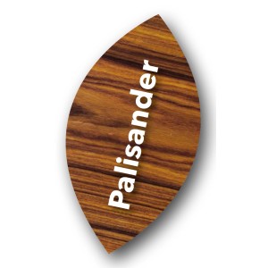 Farbmuster der Ultra Nature BIO Außenlasur Palisander für Holz im Außenbereich.