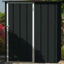 DURAMAX Metall-Gerätehaus Easy 1,5x0,9m in Anthrazit, ideal für Garten oder Terrasse.