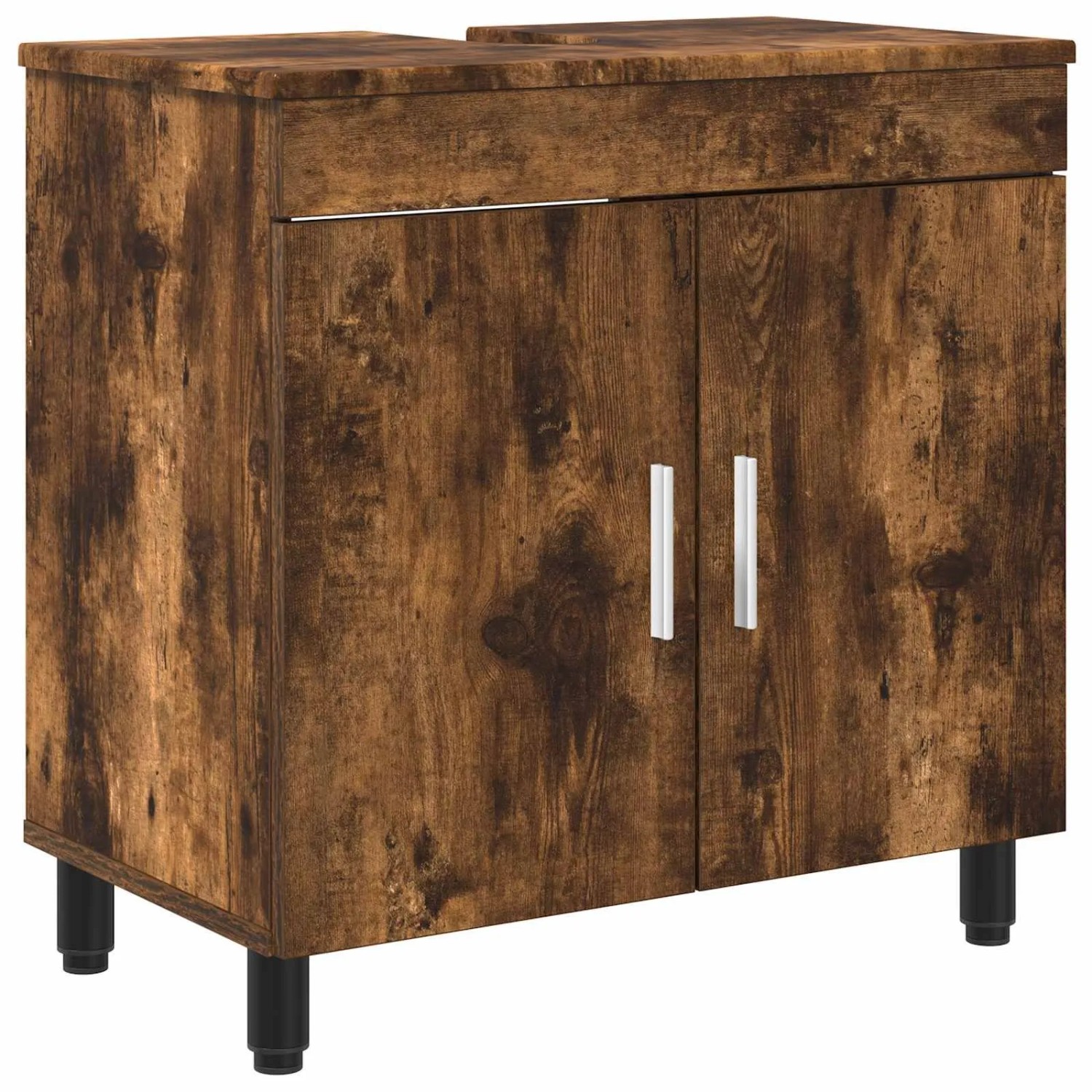 vidaXL Waschtisch Geräucherte Eiche 60 x 35 x 60 cm Holzwerkstoff 889400