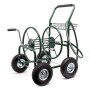 Wiltec Schlauchwagen 16Mm Gartenschlauch 76M Anschluss 19Mm 4 Räder Aufroller_2