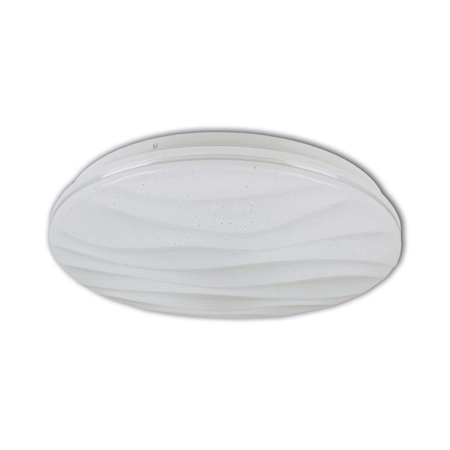 Näve LED-Deckenleuchte Austin Smart Home Weiß Ø 38 cm x 6 cm günstig online kaufen