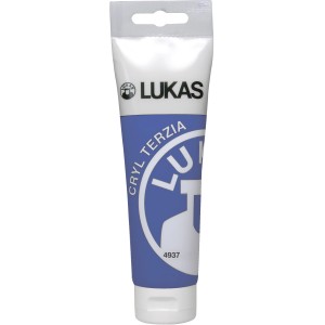 Tube Lukas Cryl Terzia Acrylfarbe, 125ml, Ultramarinblau, Studienqualität.
