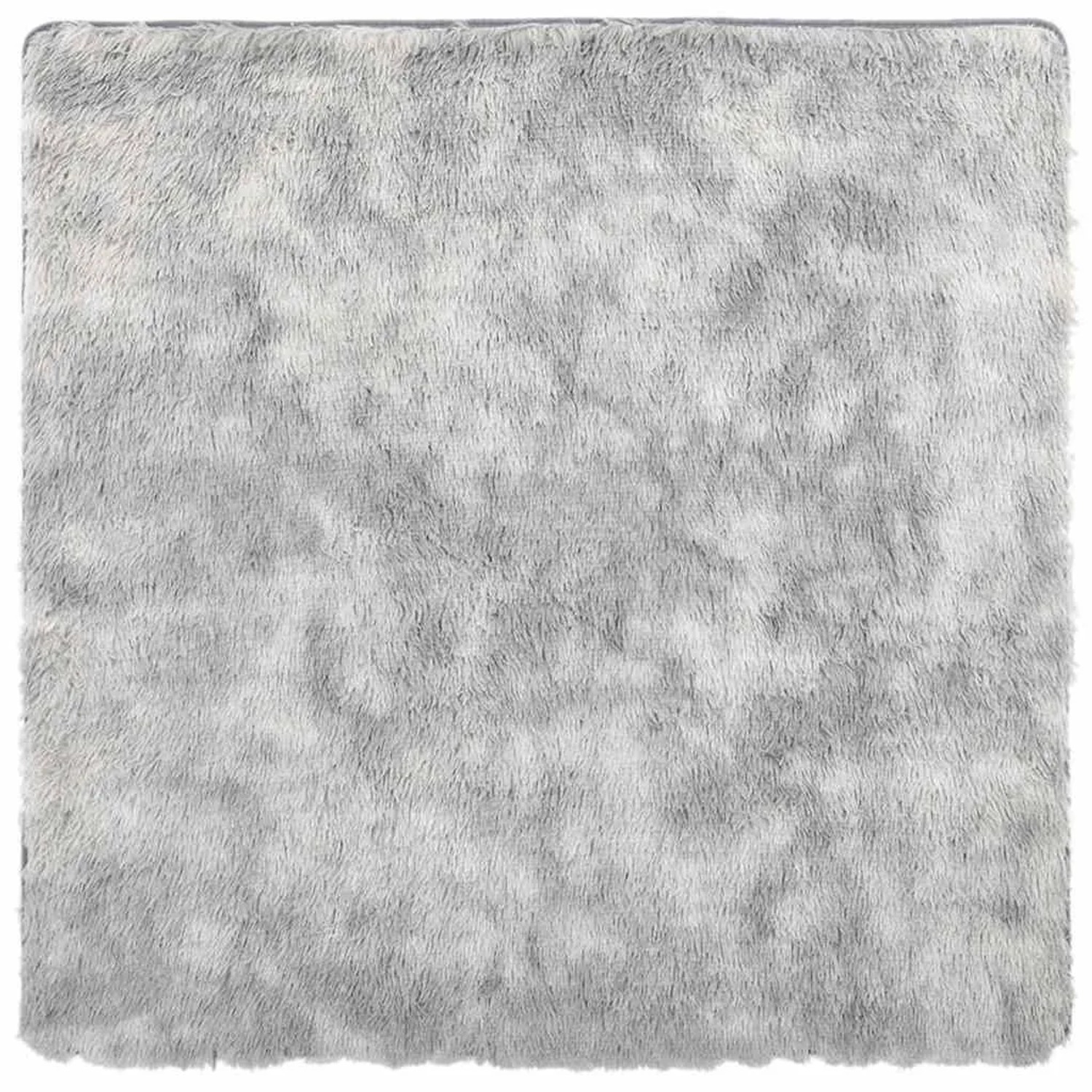 vidaXL Teppich Shaggy Hochflor NAVARRA Silbergrau 200x200 cm Polyester 4102 günstig online kaufen