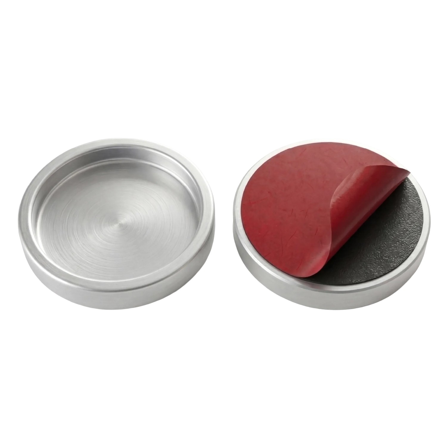 Doorlegro Klebegriffmuschel EasySlide65 Silber 6,5 cm