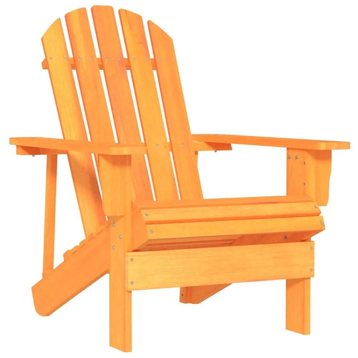 vidaXL Adirondack-Gartenstuhl Massivholz Tanne Orange 315878