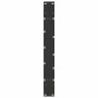 Schwarzes vidaXL Esstischbein in A-Form, Stahl, 90x72 cm, Möbelbein für DIY-Tische.
