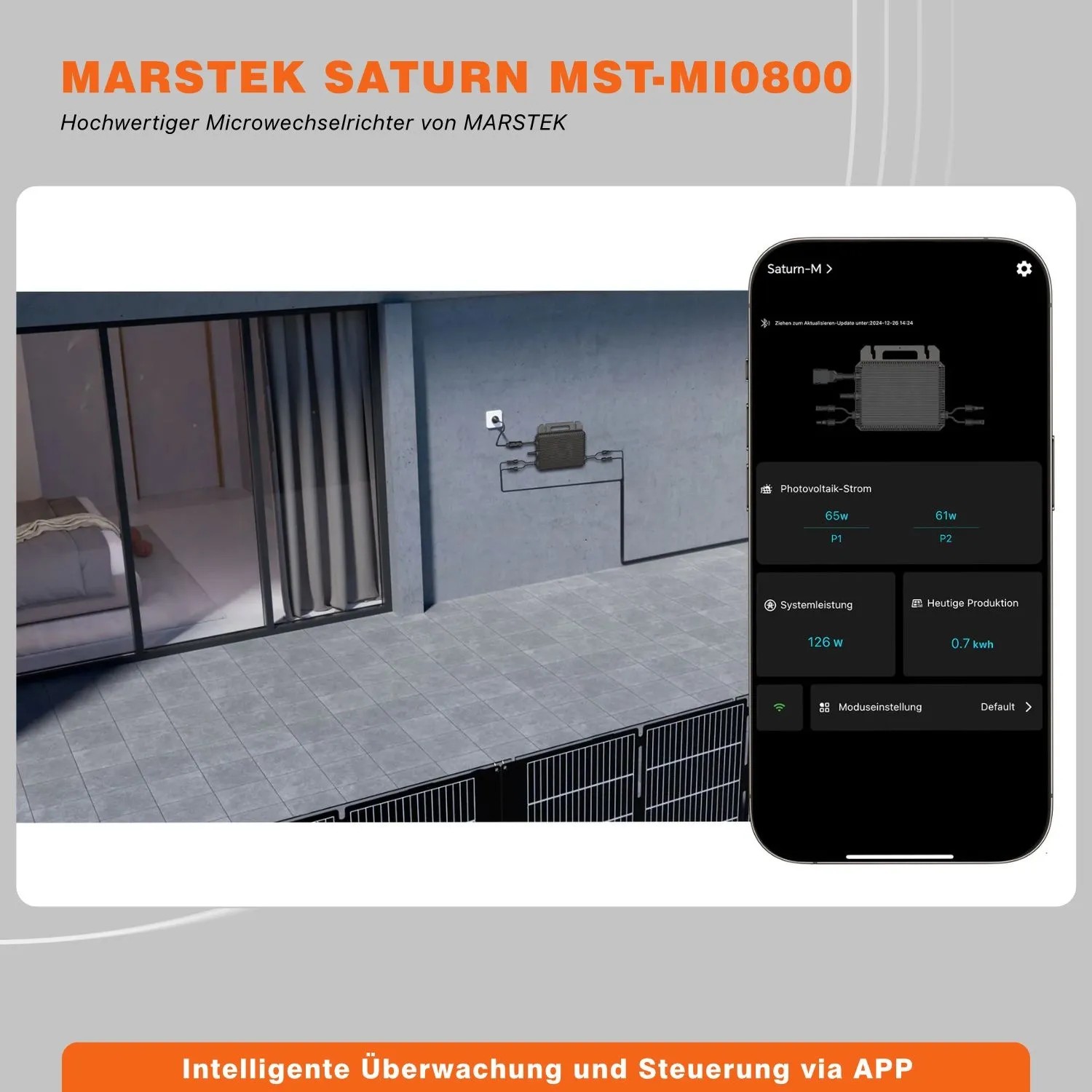 Marstek SATURN MST-MI0800 Micro-Wechselrichter mit WLAN und 5 m Anschlusskabel_6