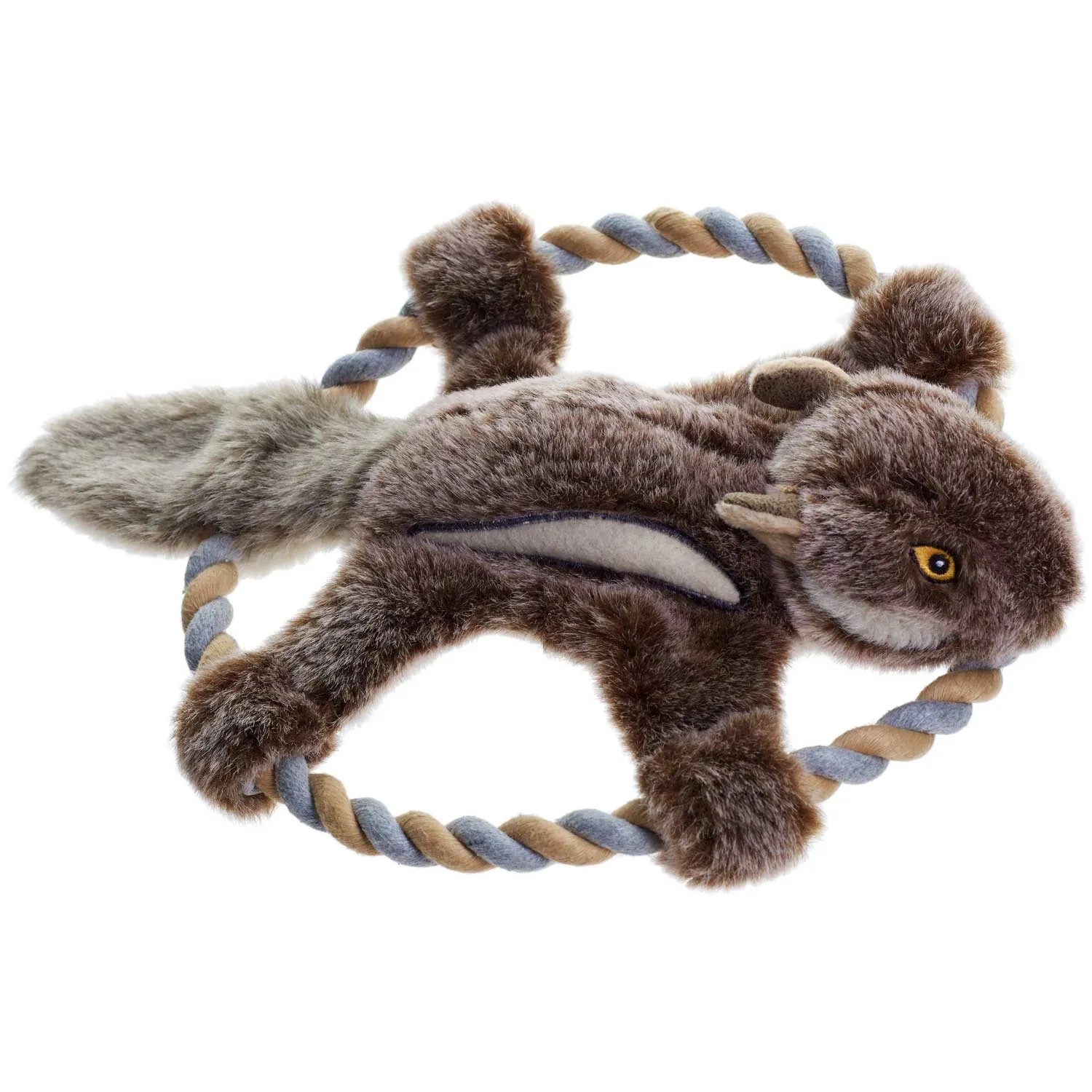 Hunter Hundespielzeug Wildlife Training Squirrel 30 cm Brau