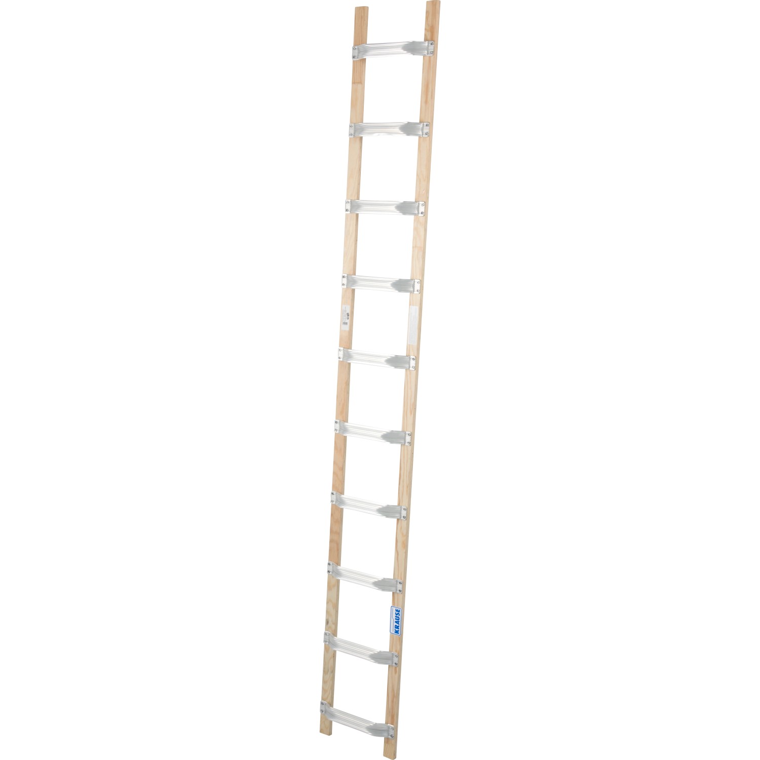 Krause Dachleiter 10 Sprossen 280 cm x 40 cm x 7 cm Alu-Holz günstig online kaufen