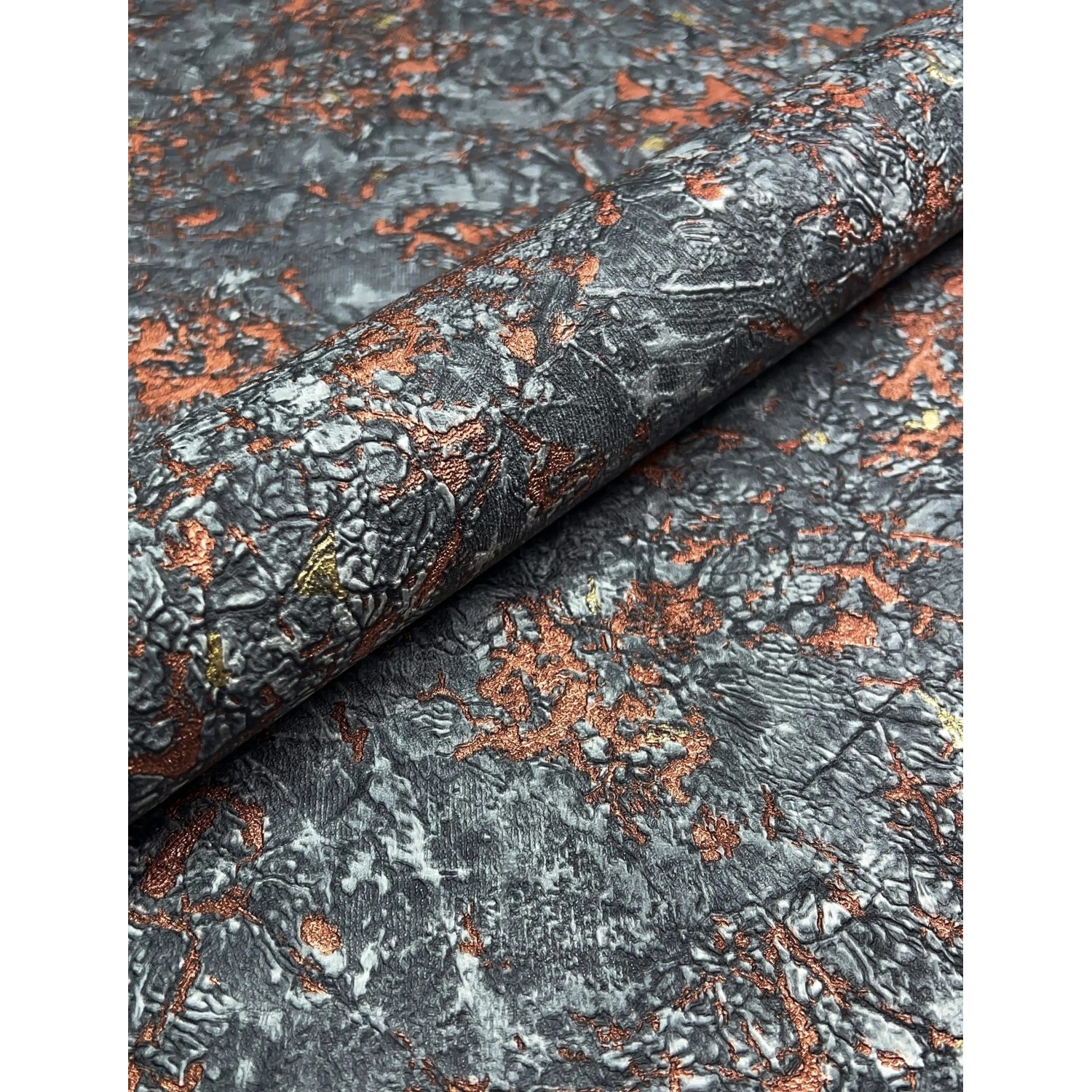 Newroom Vliestapete Lava Schwarz Lava Modern FSC® günstig online kaufen