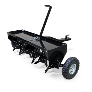 Wiltec Aerifizierer 90Cm Für Aufsitzmäher Rasenlüfter Rasenbelüfter Rasentraktor