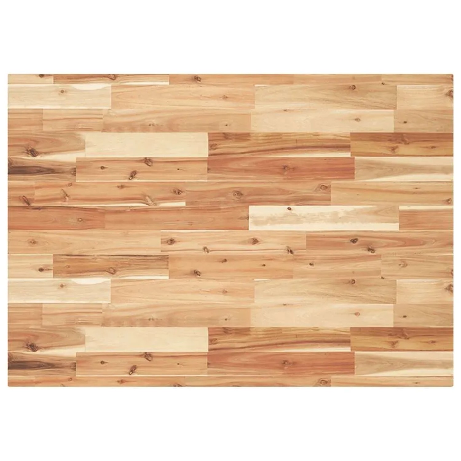 vidaXL Schreibtischplatte Ölbeschichtung 100x70x4 cm Massivholz Akazie 3279772