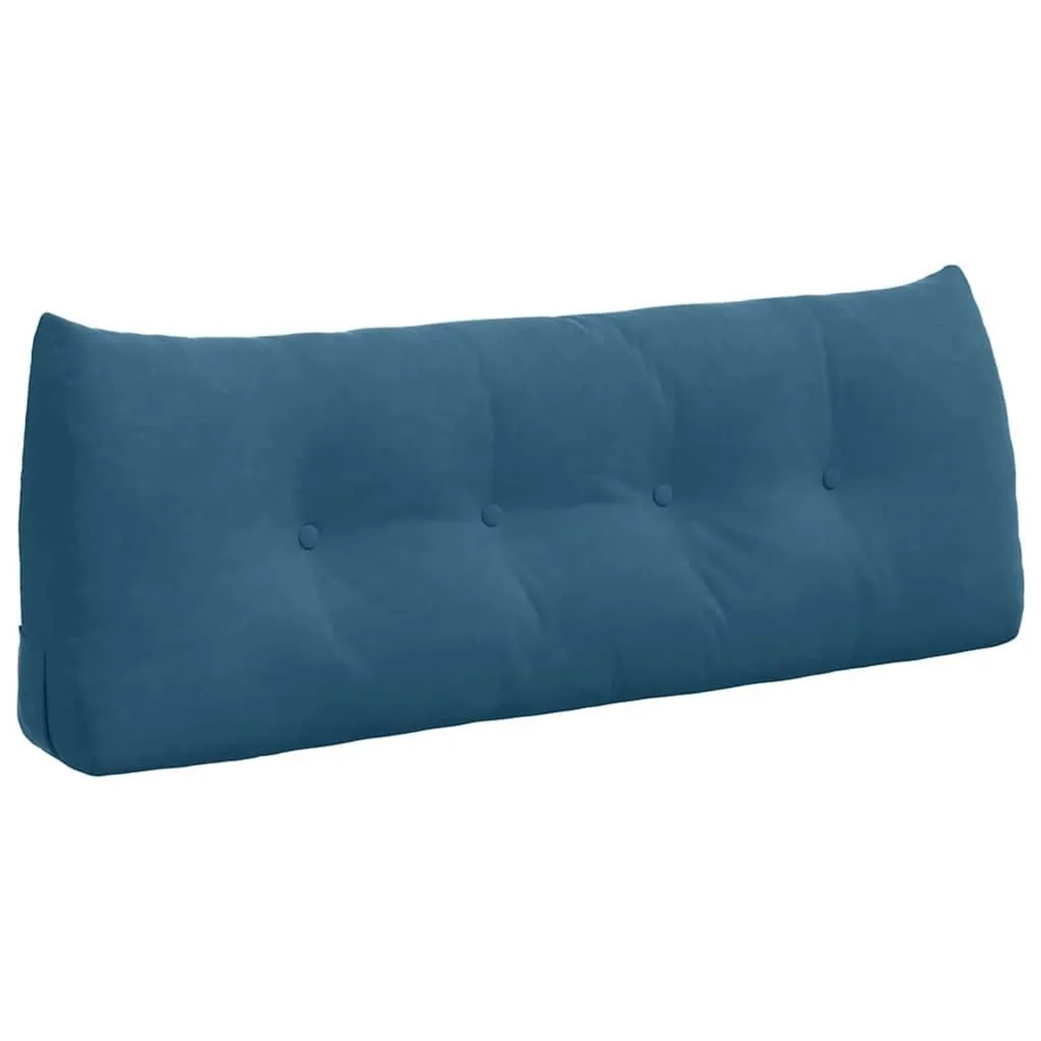 vidaXL Rückenkissen Blau 120 x 24 x 50 cm Samt 42014486