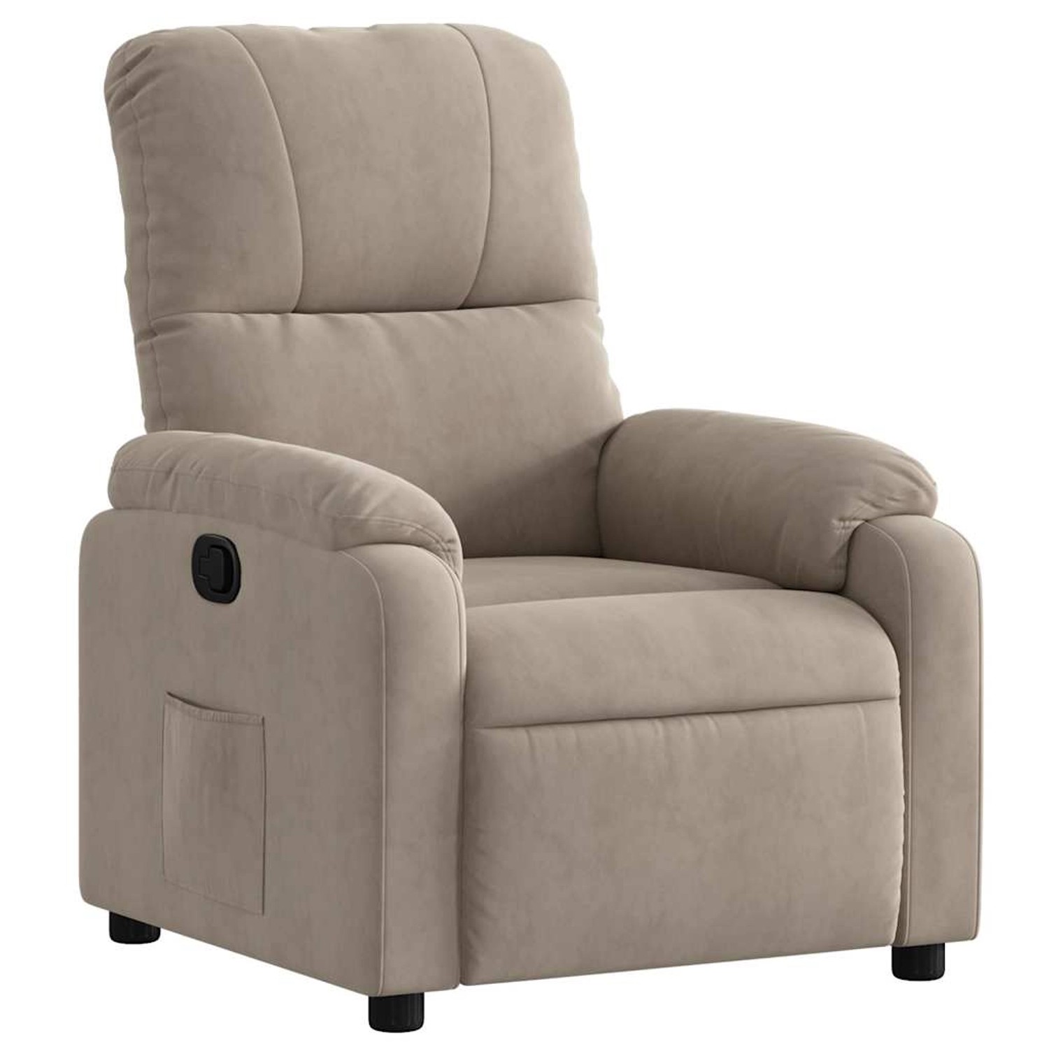 vidaXL Relaxsessel Taupe Mikrofasergewebe 373449 günstig online kaufen