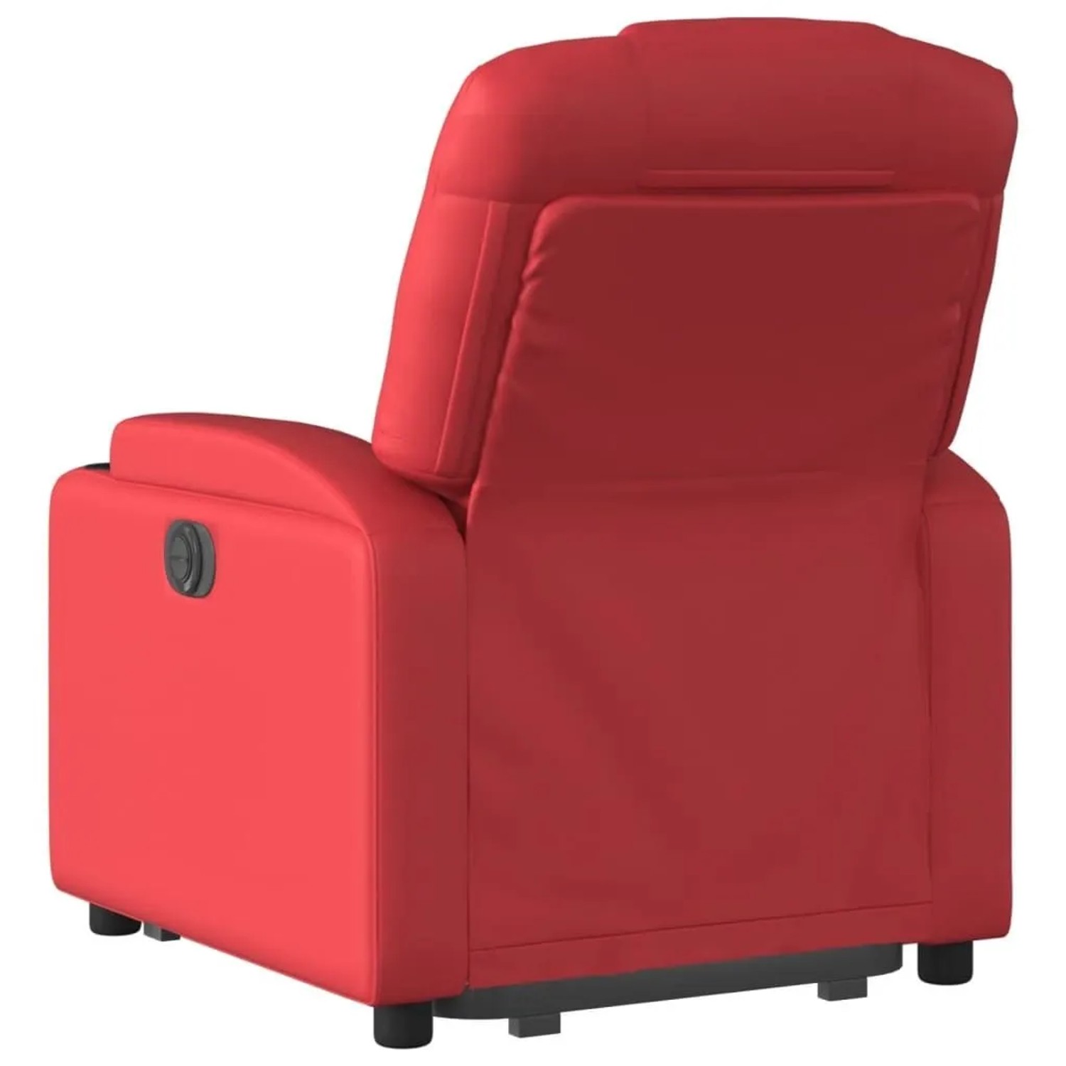 vidaXL Relaxsessel mit Aufstehhilfe Elektrisch Rot Kunstleder 3204449_5