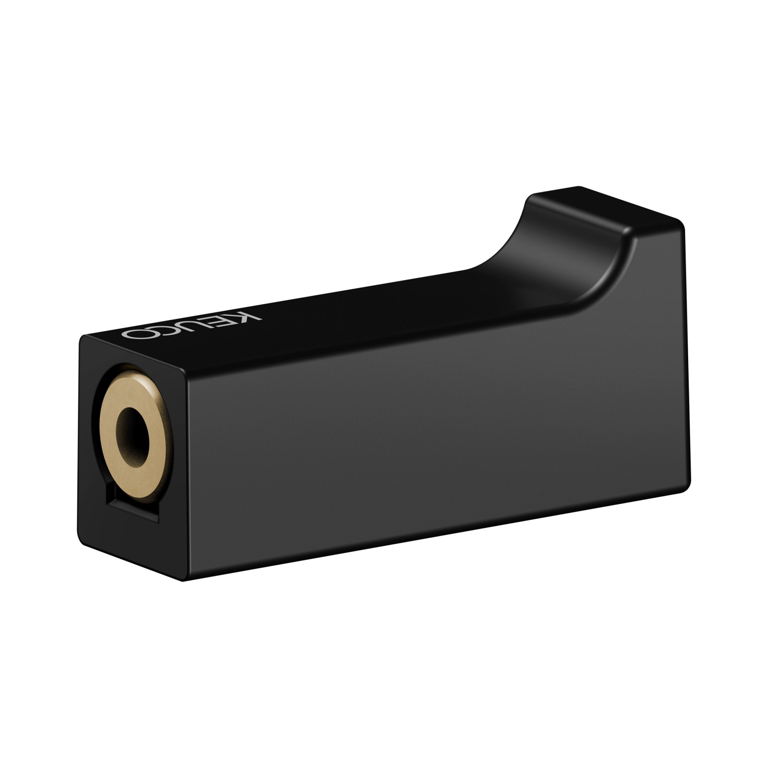 Keuco Edition 11 Handtuchhaken, Black Selection, schwarz-matt, aus Metall.