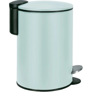 Kleine Wolke Kosmetikeimer Silence, 3 l, Opal: Treteimer aus Metall mit Soft-Close-Funktion.